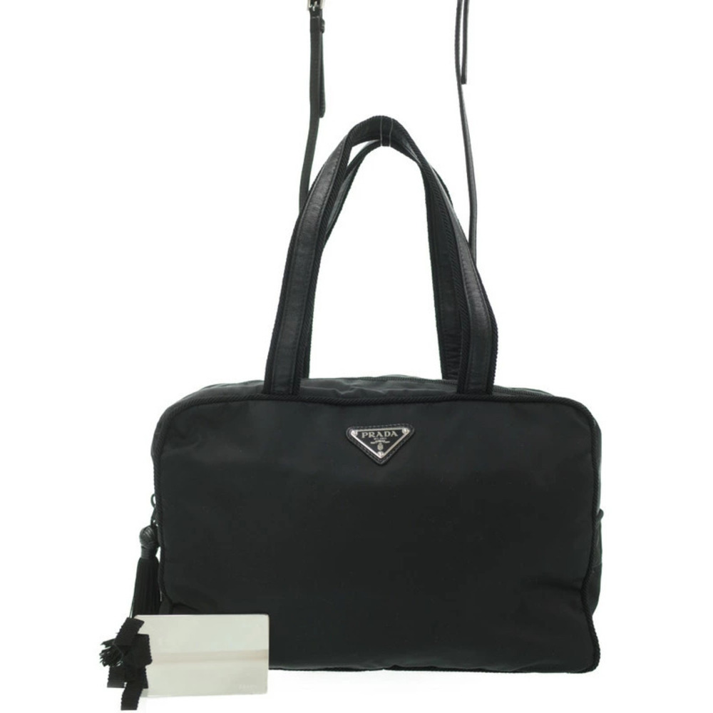 Prada Tessuto 2way handbag Black